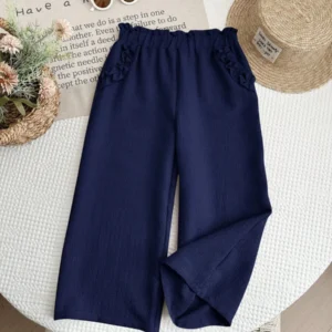 Navy Blue Pants for Girls