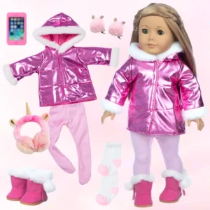 Down Jacket+Leggings Doll Clothes
